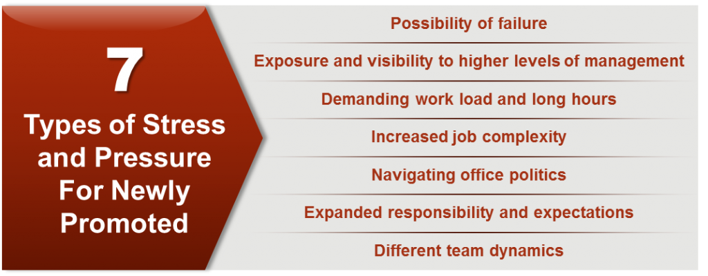 7 Types of Stress and Pressure For Newly Promoted